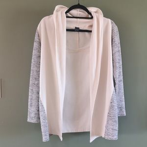 Gentle Fawn Long Sleeve Open Front Multi Textured Cardigan Sz XS Oversized